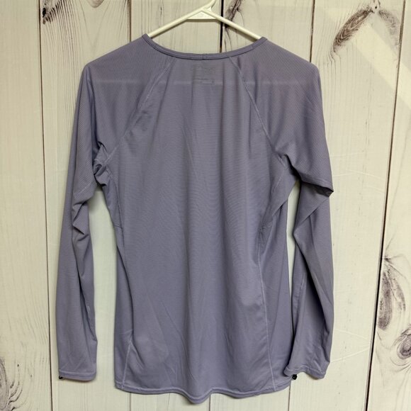 Patagonia Capilene Lightweight Crew Medium Lilac Purple Baselayer EUC - Picture 3 of 10
